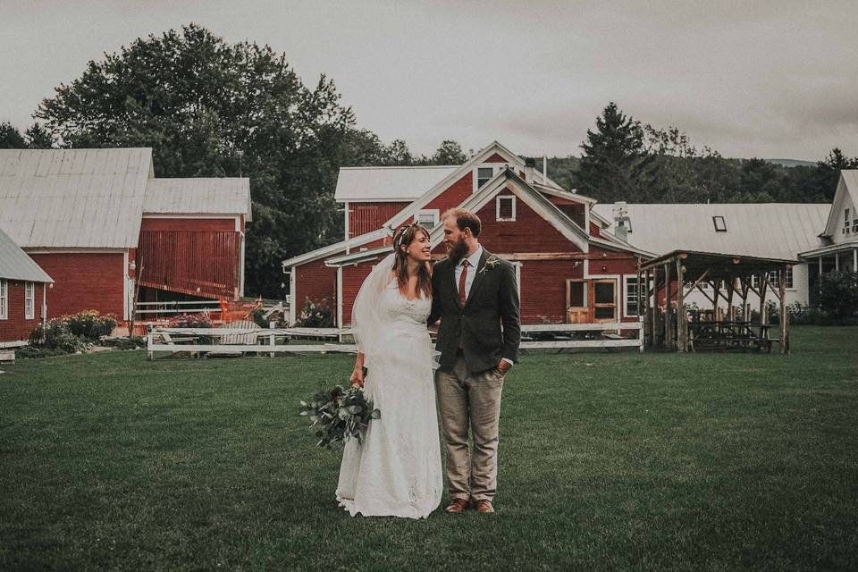 Vermont chic country wedding