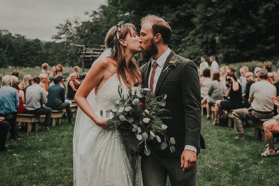 Vermont country wedding