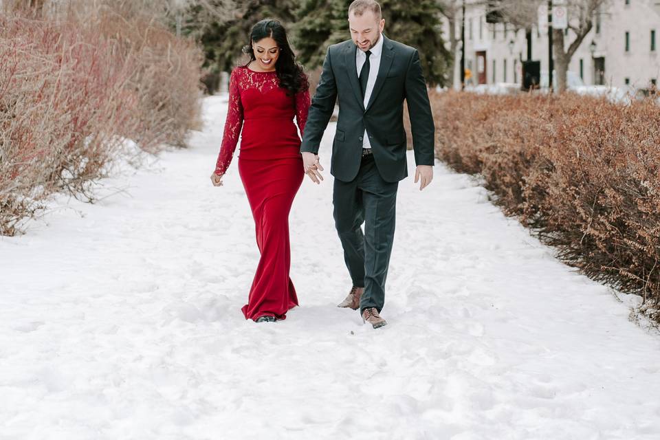 Winter Engagement in Montreal