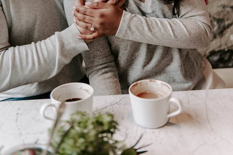 Cozy Old Port Engagement