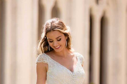 6628 - Casual Sophisticated Wedding Dress - Love & Lace Boutique