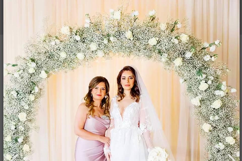 Baby's Breath Arch