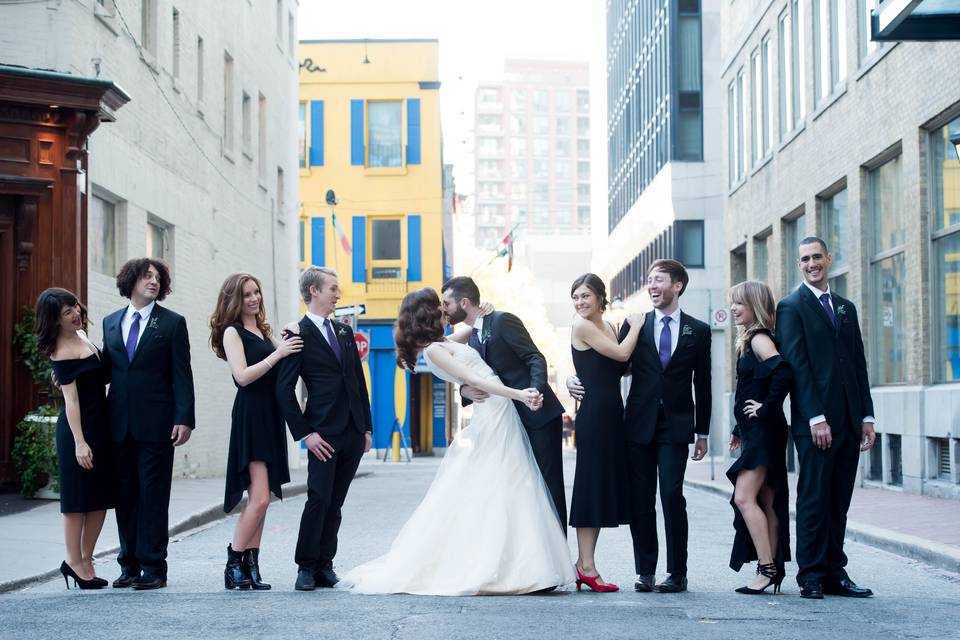 Wedding Party Photography