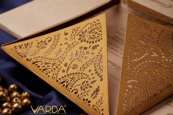 Lasercut wedding invitation