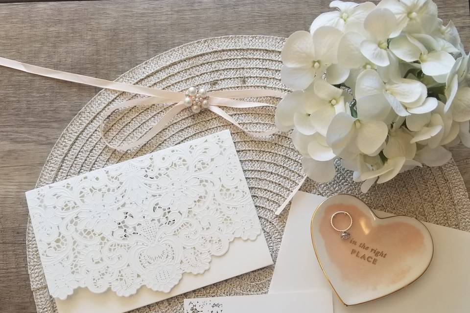 Ivory lace