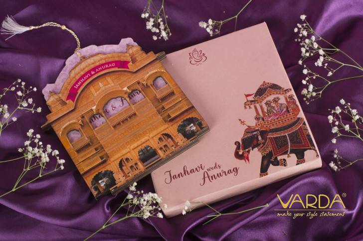 Indian wedding invitation card