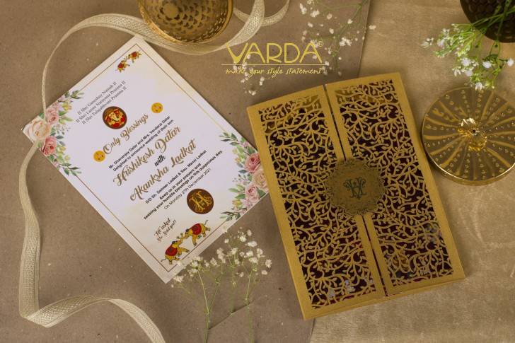 Lasercut wedding invitations