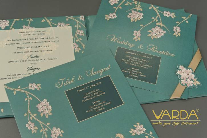 Designer wedding invitations