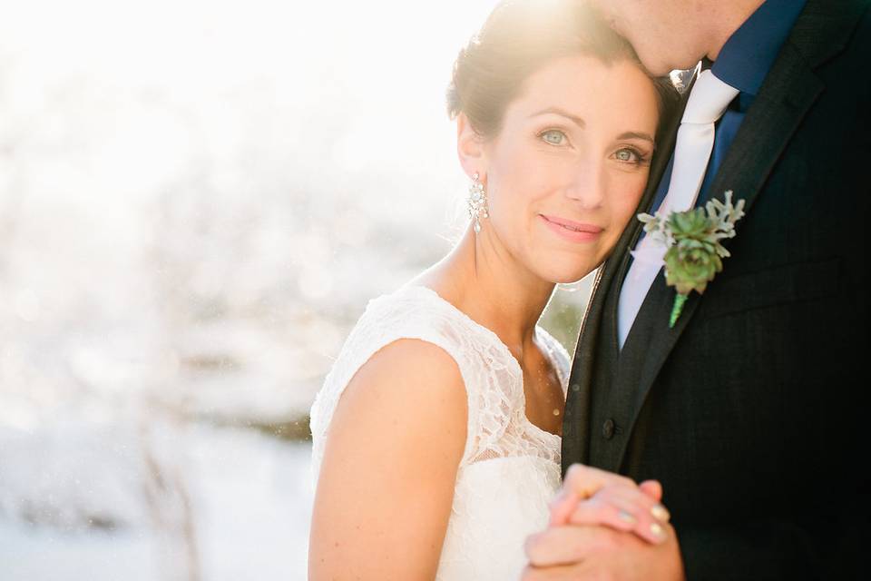 Winter whistler wedding