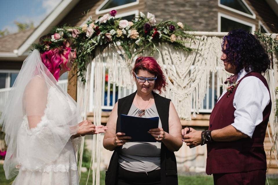 Lake Side Ceremony