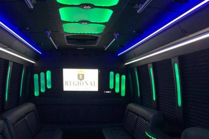 Limo Bus Interior