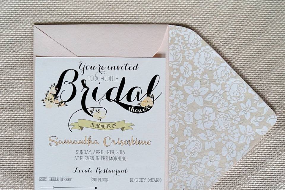 Bridal Shower Invite