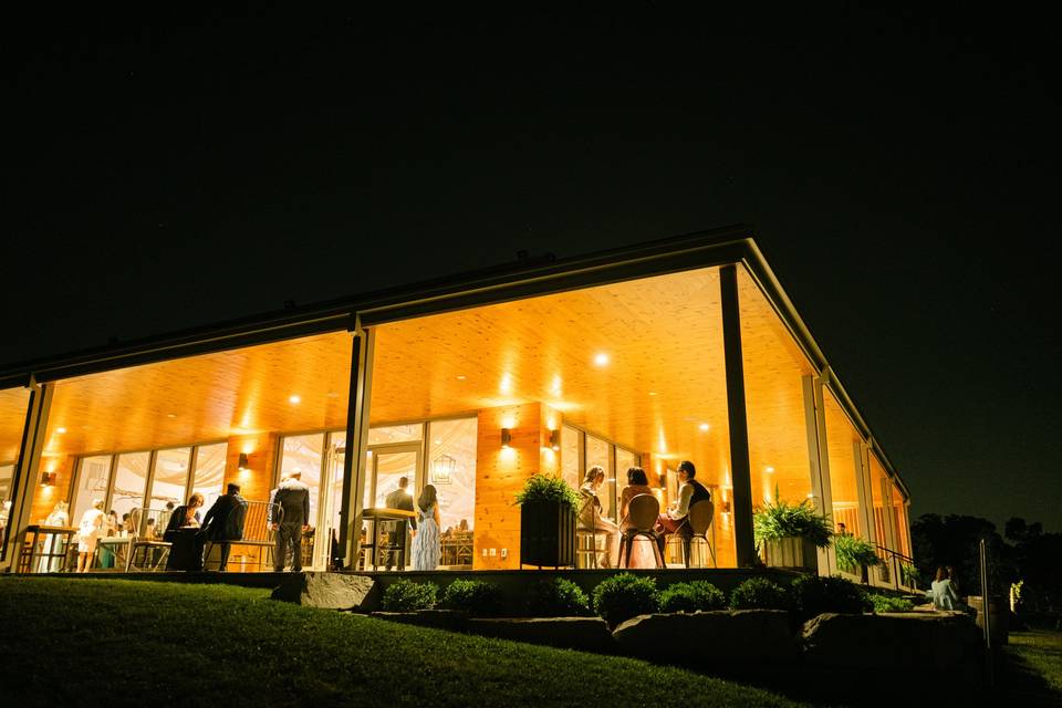 Event centre - night