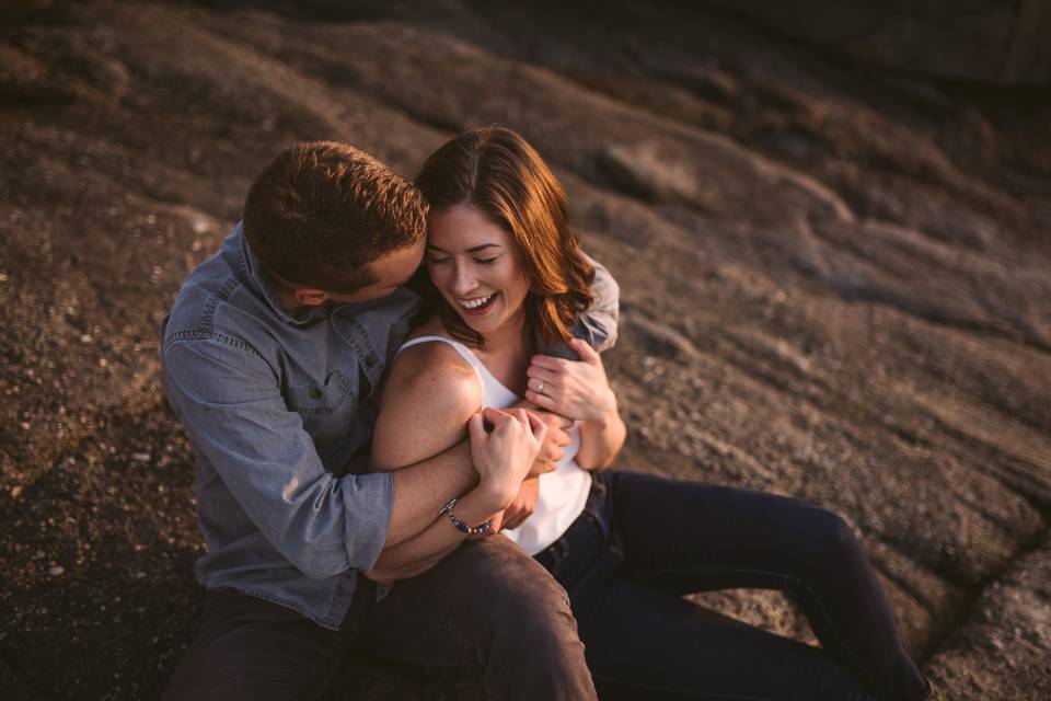 Flatrock engagement photos