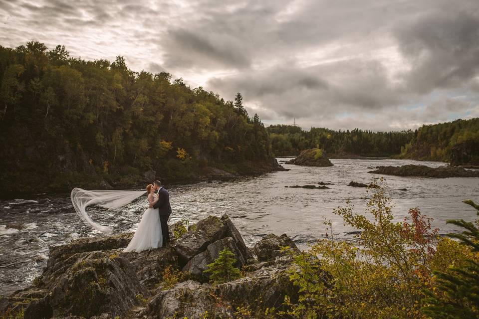 Grand Falls Wedding Photos