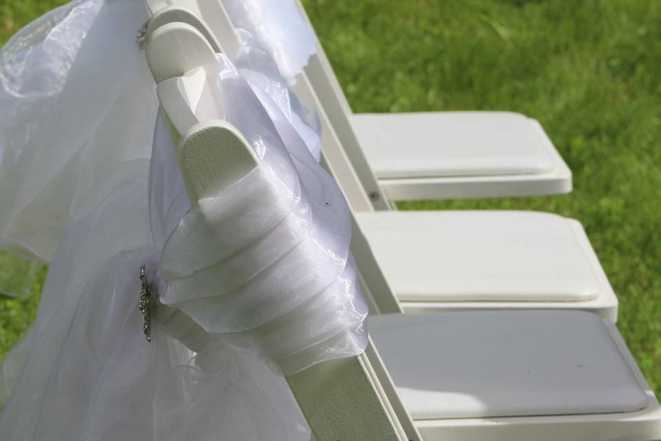 Ceremony chairs