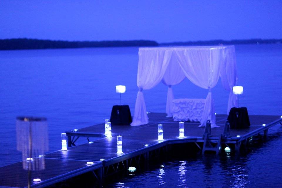 Night Ceremony Lake