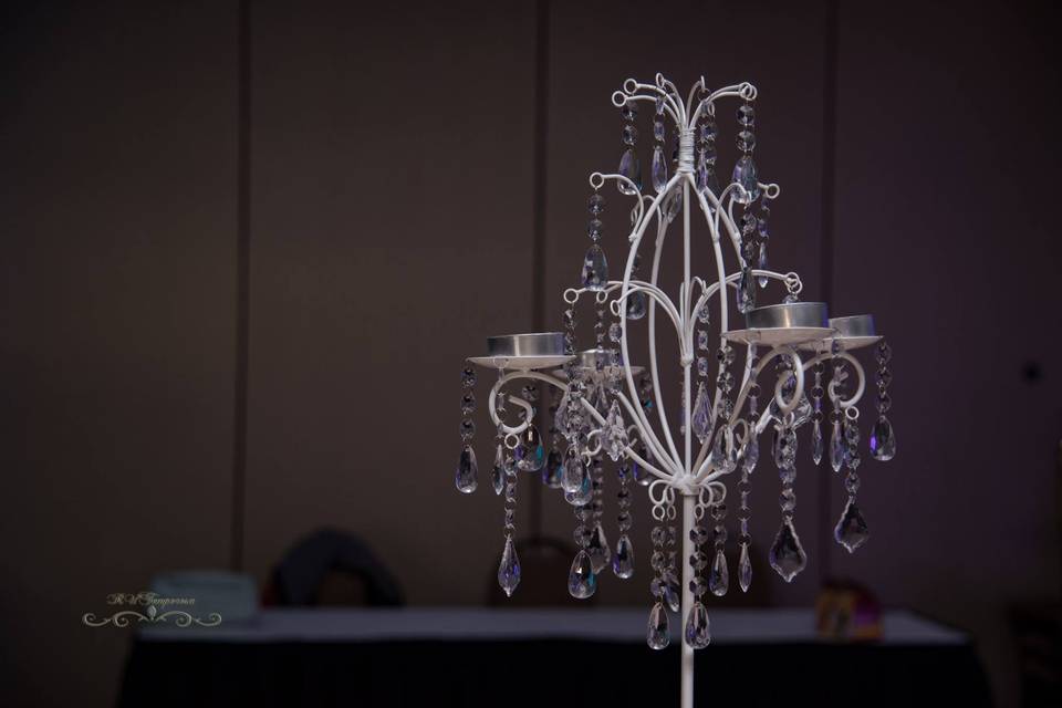 Candelabra center piece