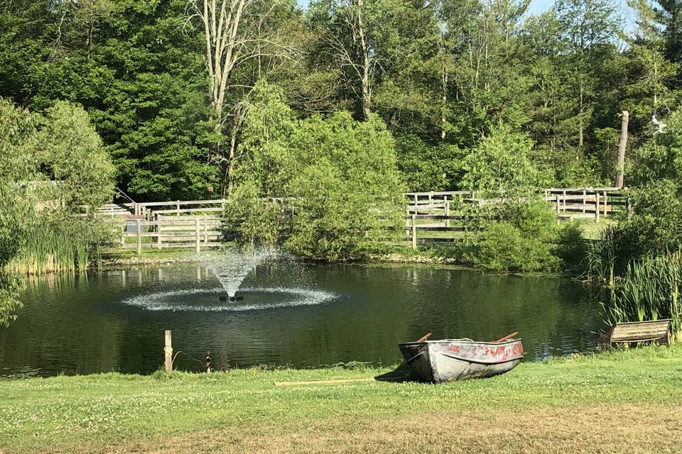 Pond-side ceremonies