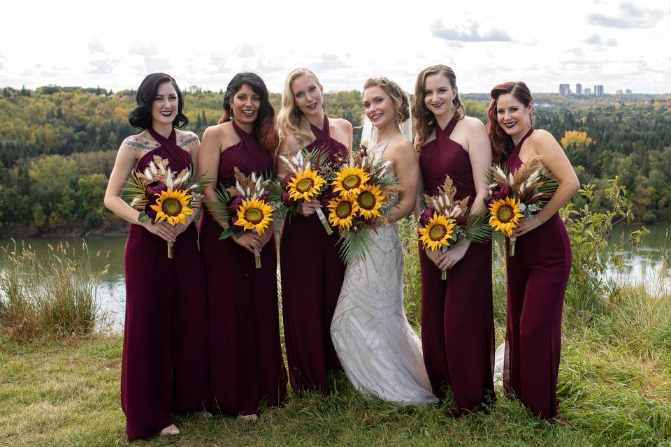 Stunning bouquets