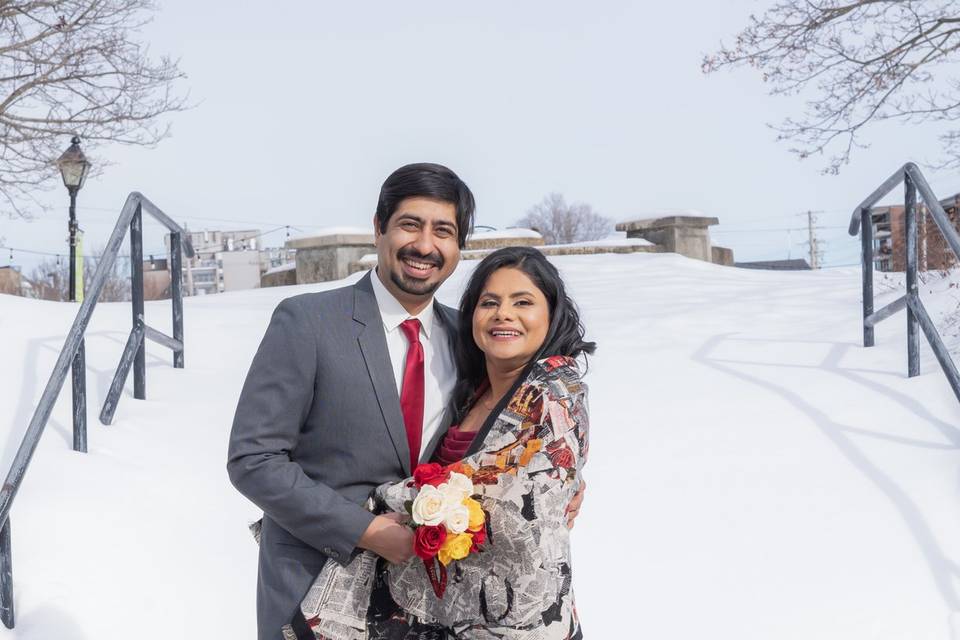 February Wedding