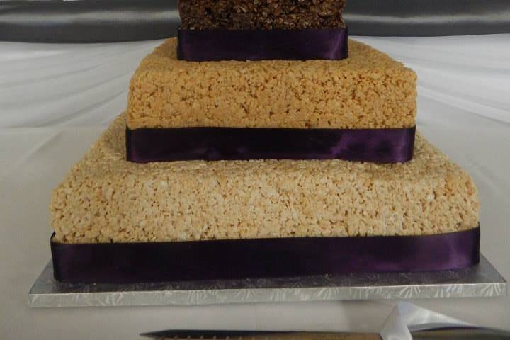 Rice crispy cake