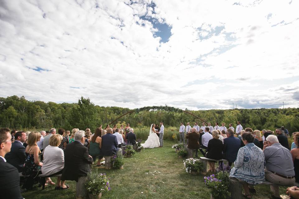 Country wedding