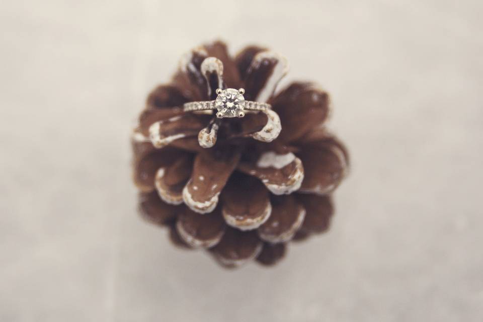 Pine Cone Ring