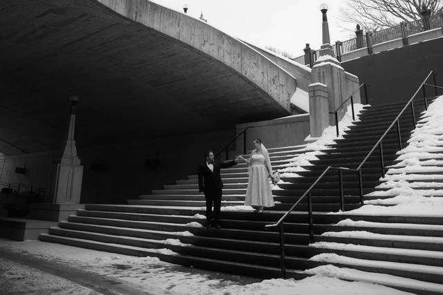 Downtown elopement