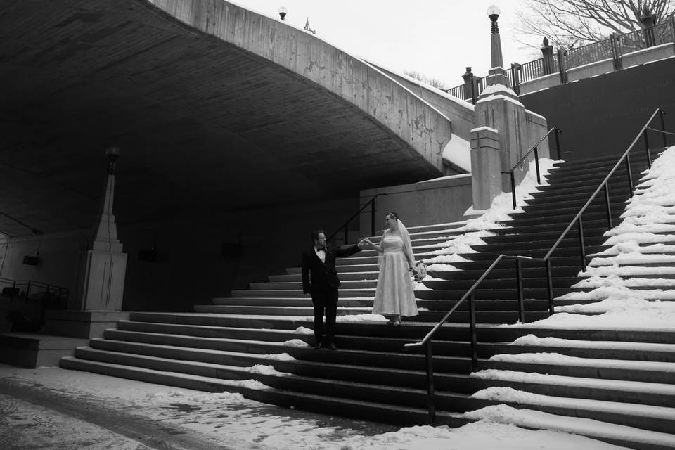 Downtown elopement