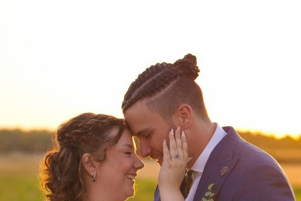 Golden hour portrait