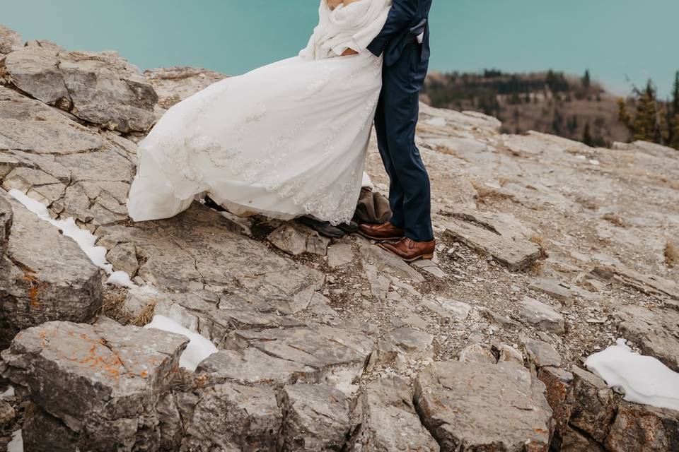 Mountain wedding