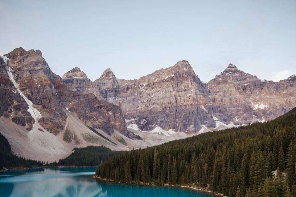 Moraine Lake Elopement