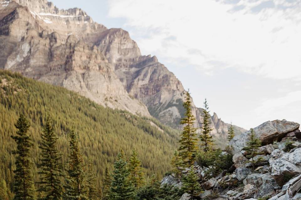 Moraine Lake Wedding