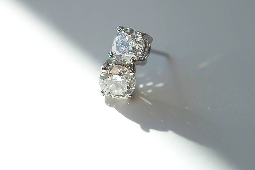 Classic Diamond Studs