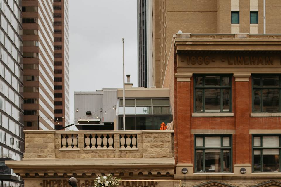 Rooftop Ceremony