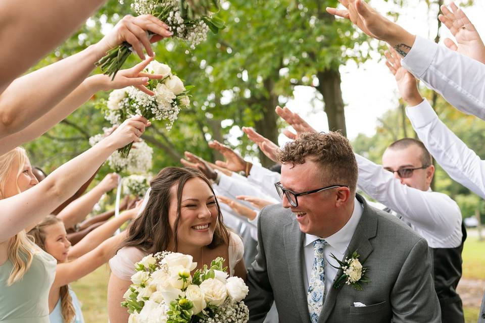 Bridal party fun