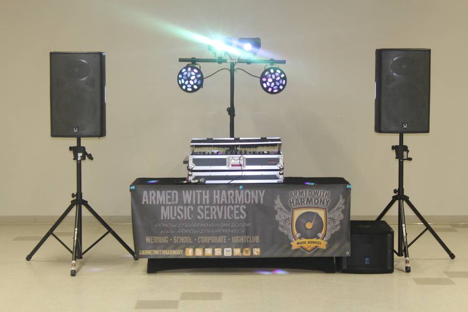 Saskatoon Wedding DJ - Armed With Harmony - Wedding Package