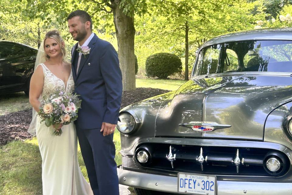 Couple's 1953 Chev Bel Air