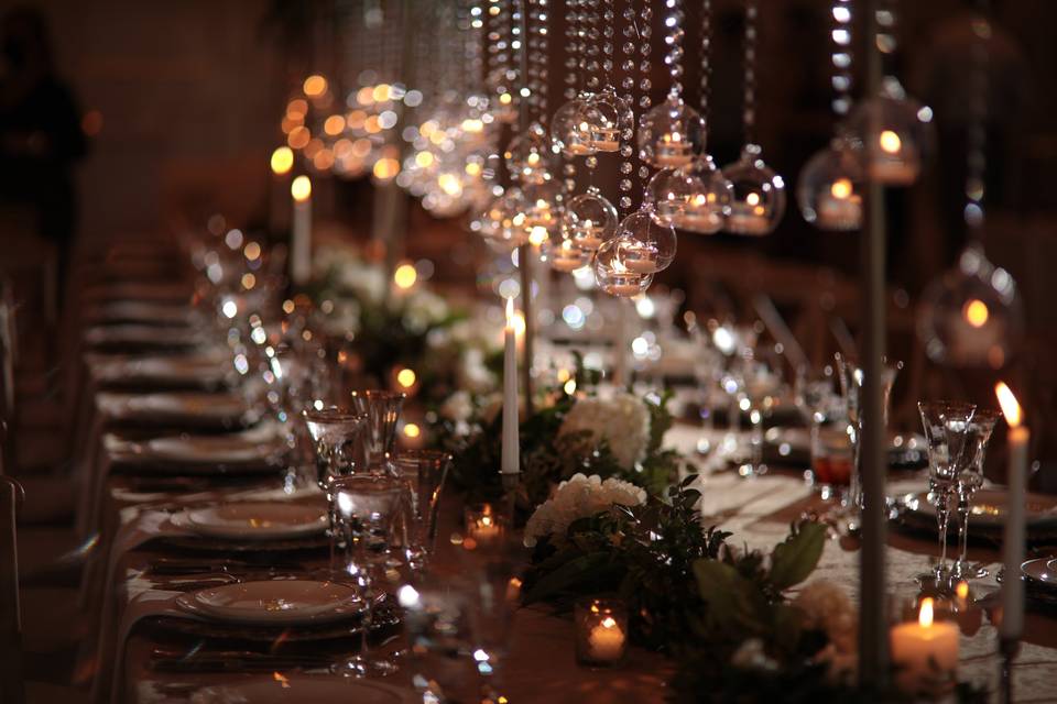 Moody Wedding Table decor