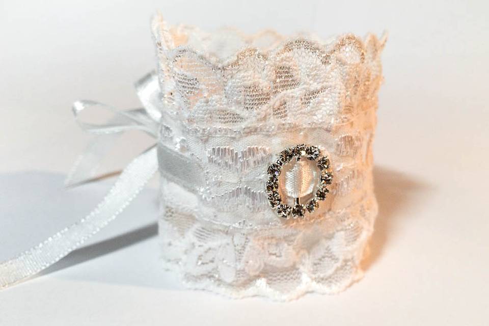 Lace Wedding Cuff Bracelet