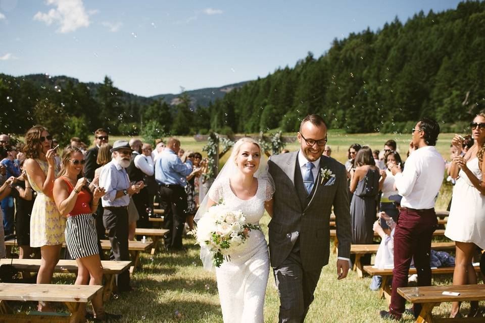 Bird's Eye Cove Farm Wedding