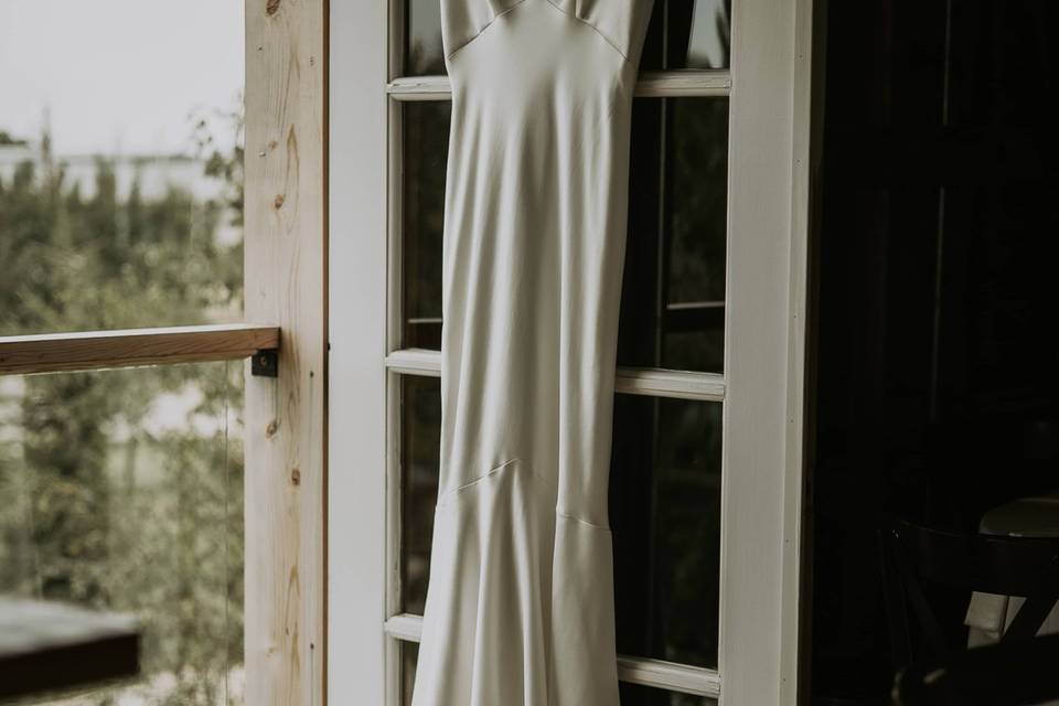 Hanging dress