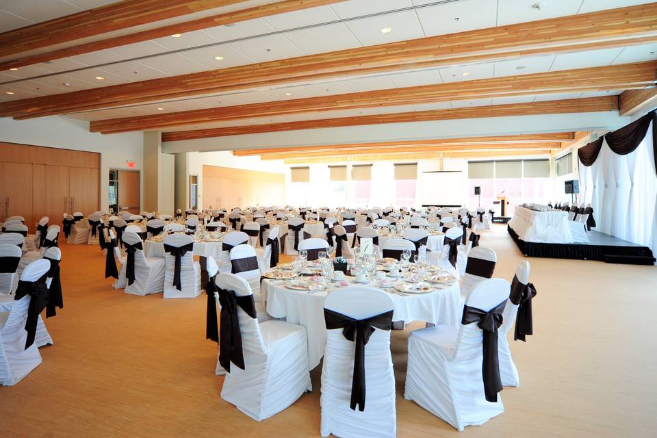 Reception in Multipurpose Room