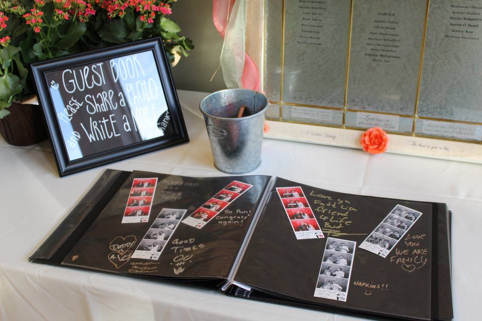 Photo Album Guest Book