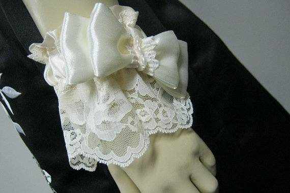 Ivory Wedding Cuff