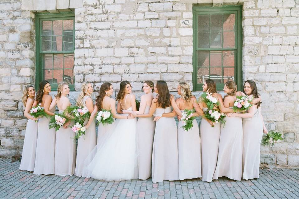 Distillery district wedding