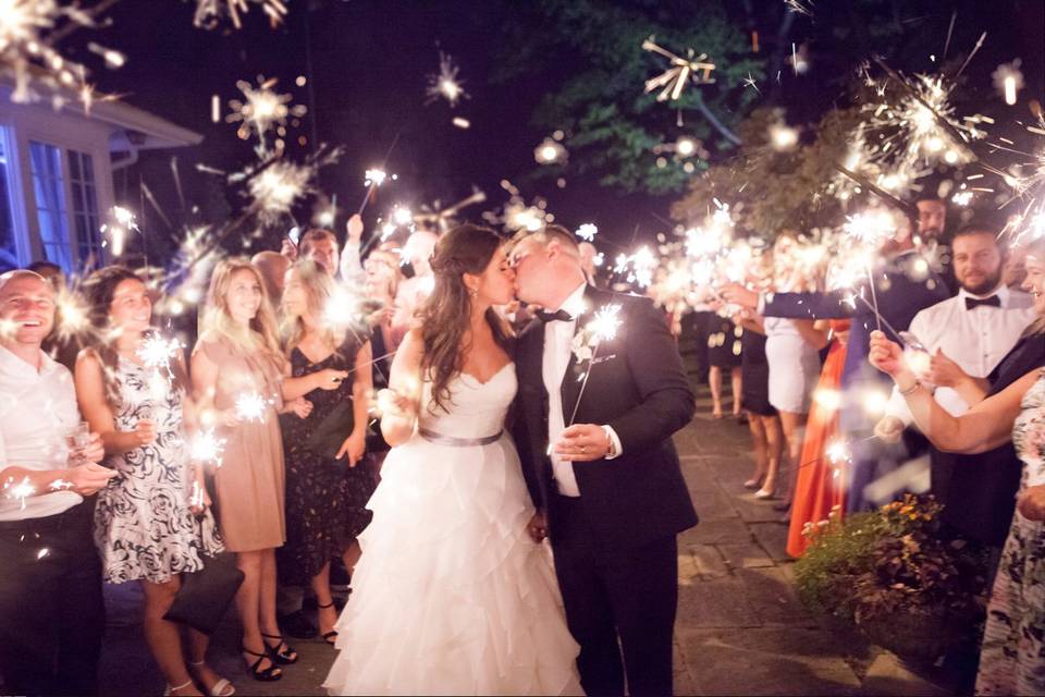 Sparklers at Toronto Hunt Club