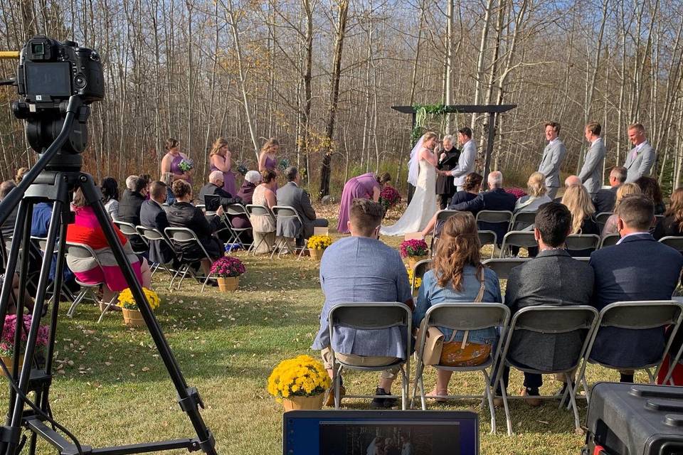 Edmonton Wedding Livestream