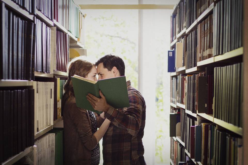 UVIC engagement Photography